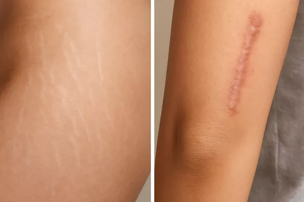 Microneedling corps – Vergetures & cicatrices
