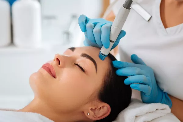 Hydrated face - Dermabrasion