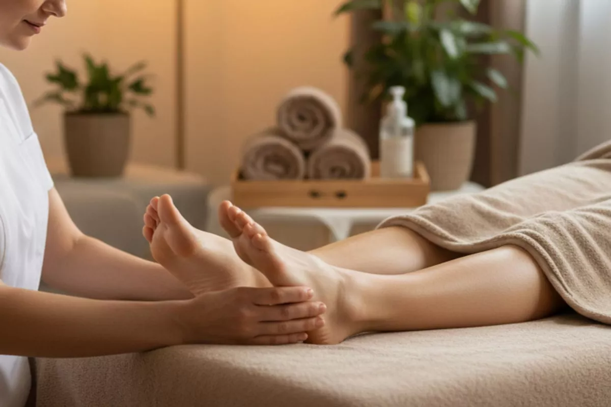 Massage pieds 20 min à domicile – Beautystyl