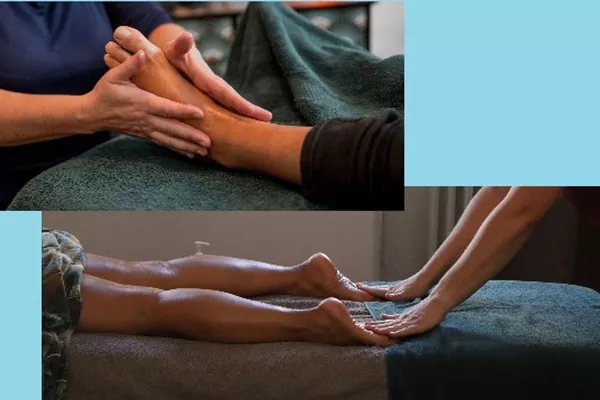 Séance de réflexologie plantaire et massage bien-être des jambes