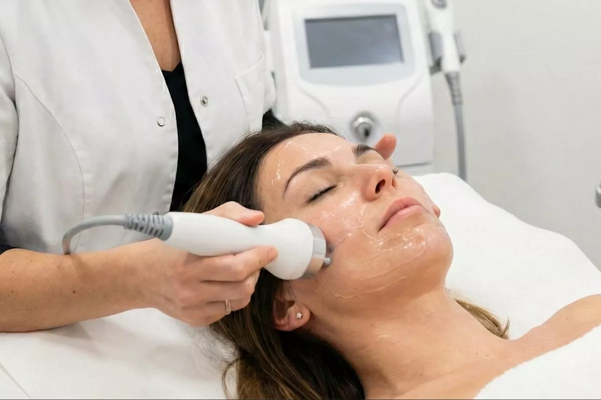 Radiofréquence visage + cou (décolleté offert)