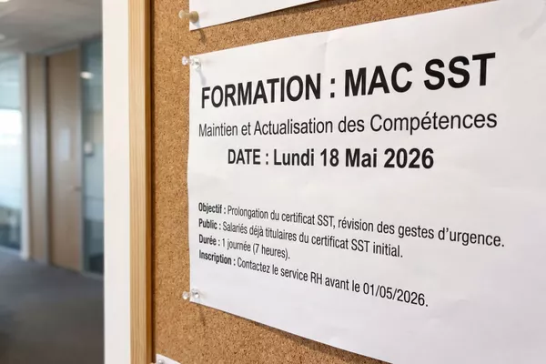 Formation  MAINTENIR & ACTUALISER SES COMPETENCES   SST