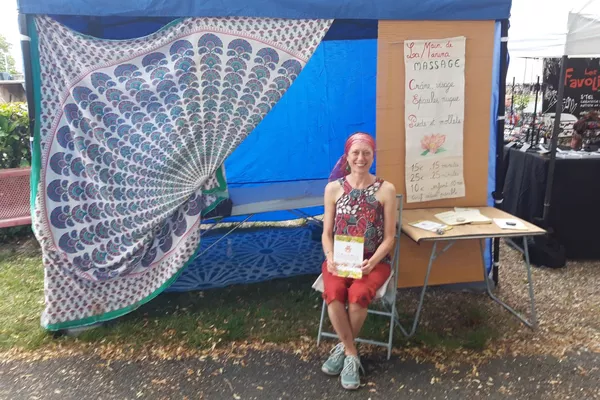 Massage lors d’événements & foires