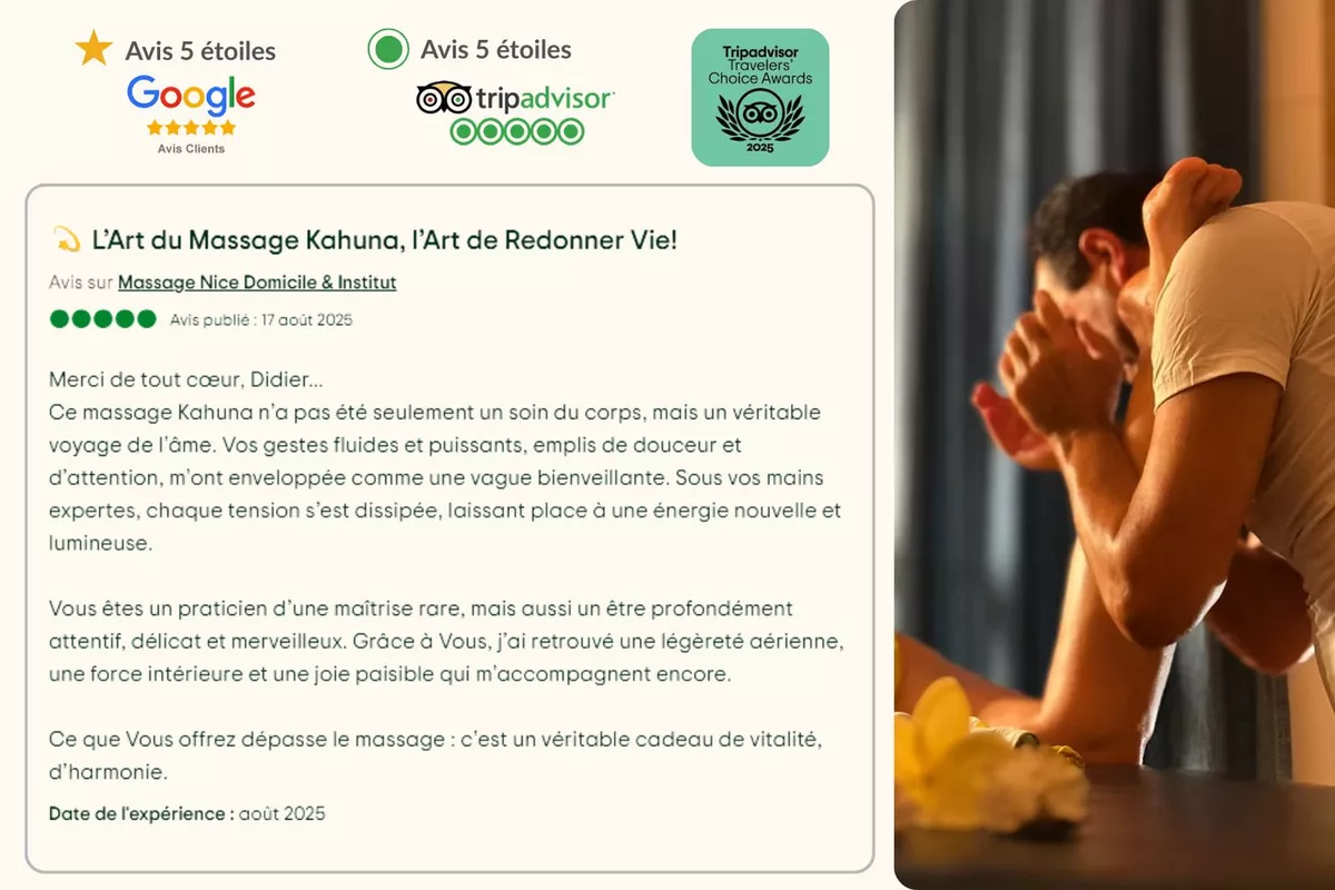Masseur(se) à domicile Nice
