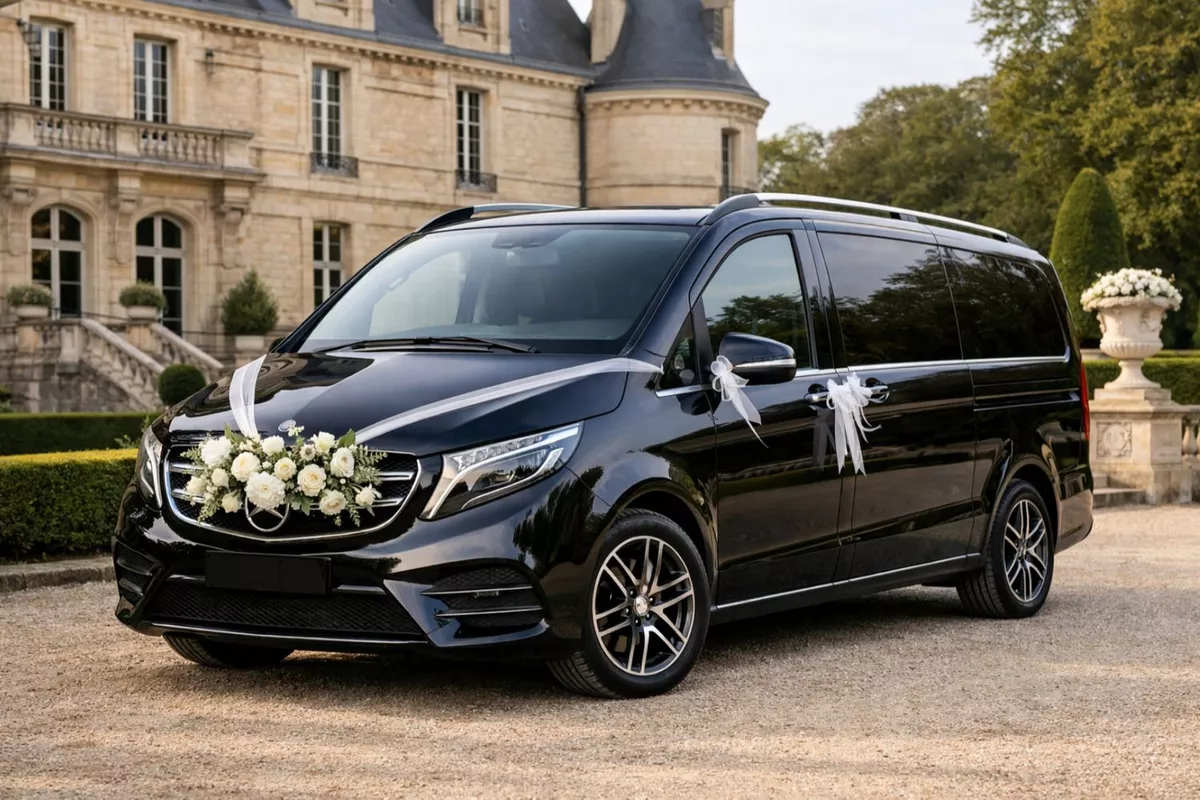 Chauffeur privé pour Mariage Paris & Ile-De-France