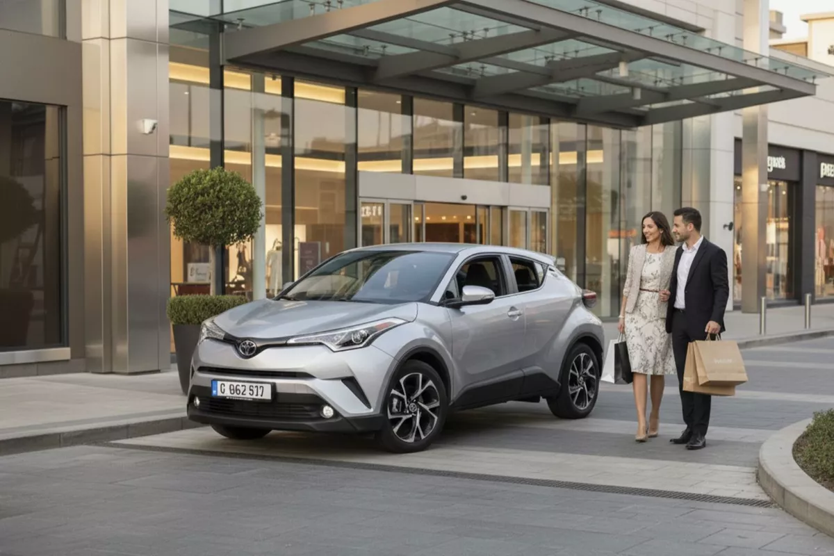 Chauffeur VTC pour journée Shopping