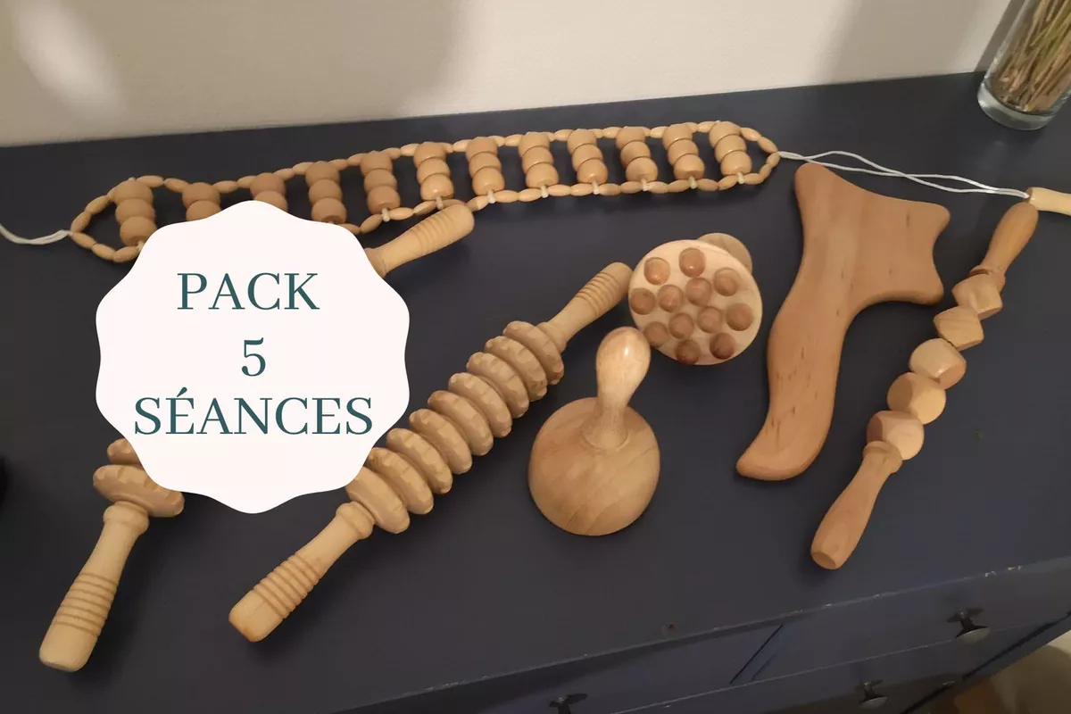 Pack massage 5 séances Madérothérapie – Forfait Bien-Être