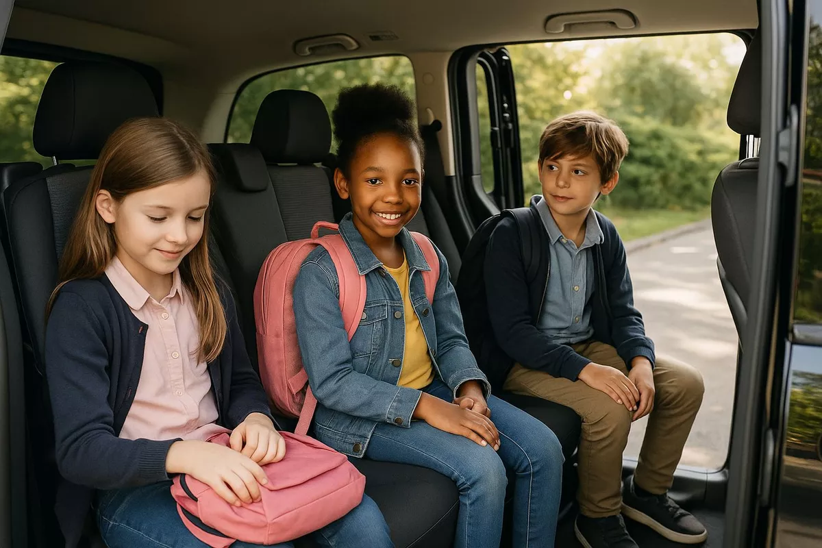 Trajet école / domicile en VTC sécurisé