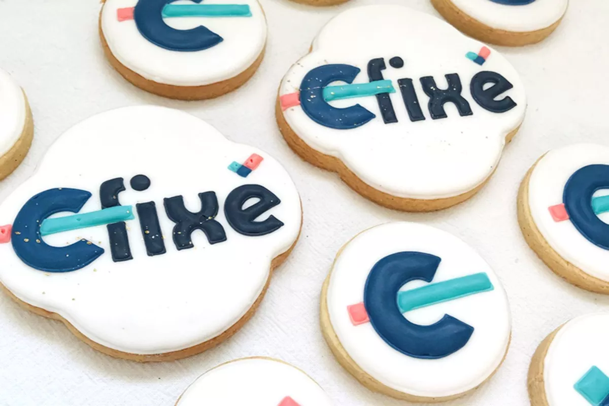 Biscuits personnalisés avec logo d’entreprise