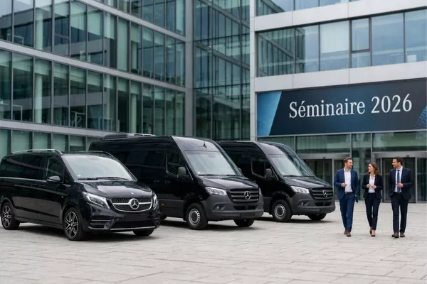 Navette séminaire entreprise (van, minibus, sprinter)