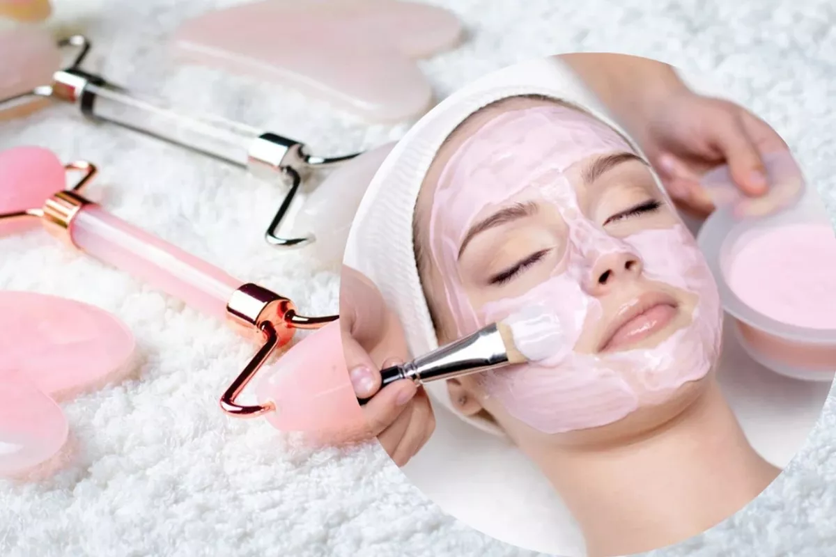 Soin visage éclat quartz rose + Massage dos 80 min