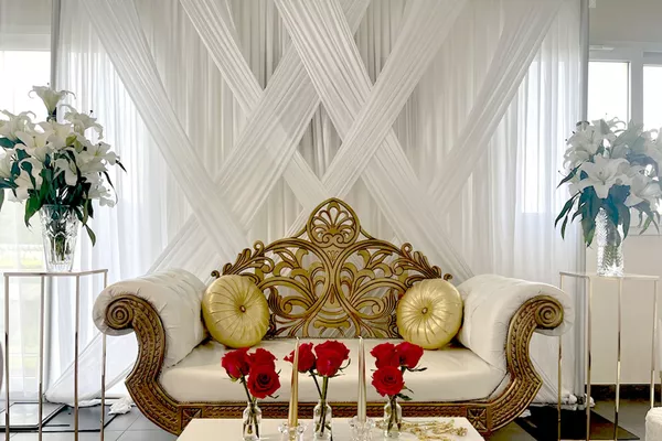 Location Banquette mariage :  Arabesque