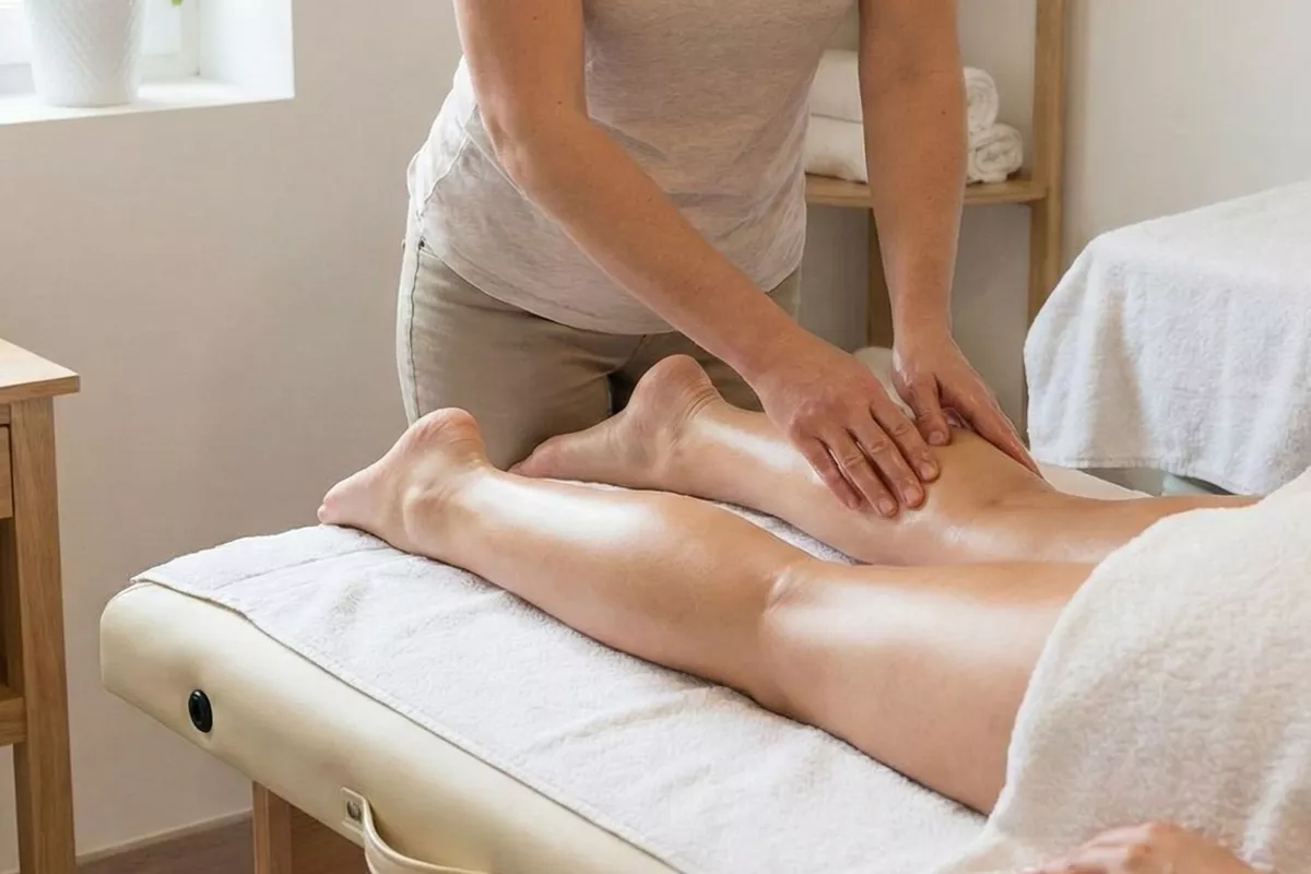 Drainage lymphatique jambes