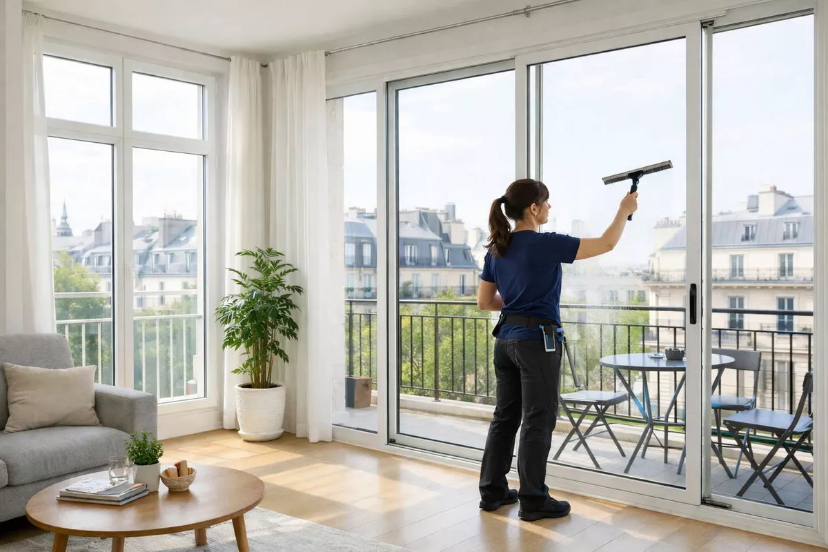 Nettoyage des vitres / baies vitrées