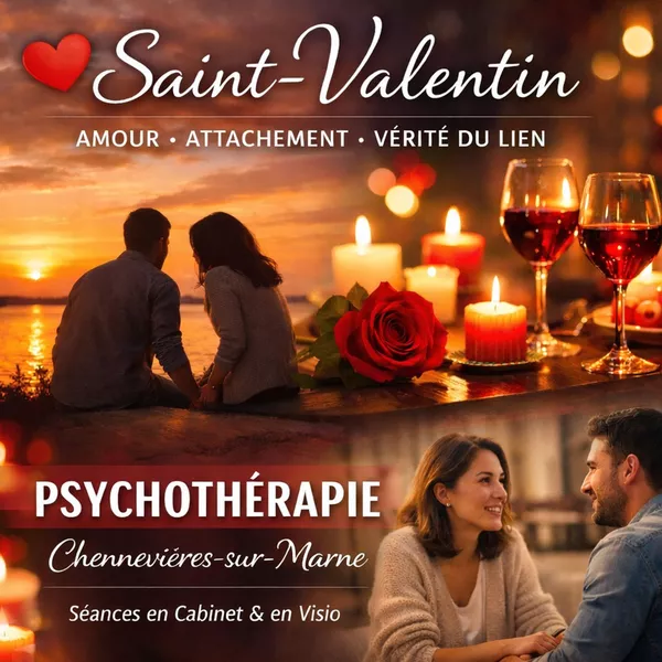 Saint-Valentin : aimer sans se perdre – Psychothérapie à Chennevières-sur-Marne (94)