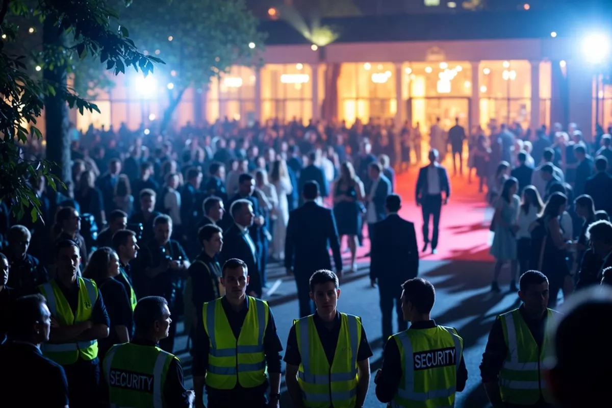 Sécurité Événementielle & Gestion des Accès 24/7 Galas, Festivals, Tournages