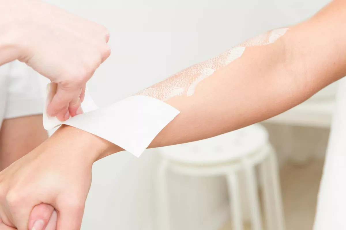 Epilation avant - bras