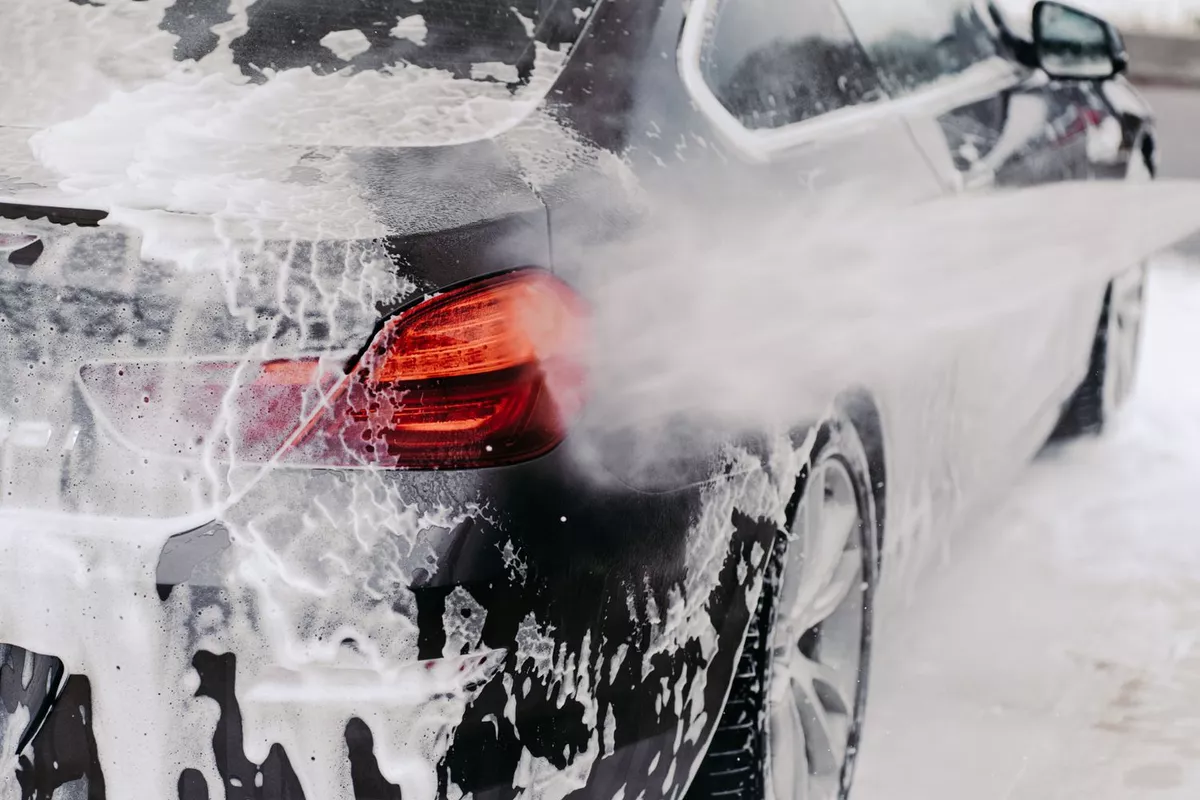 Lavage auto extérieur Express – Formule Gold – Lyon et alentours
