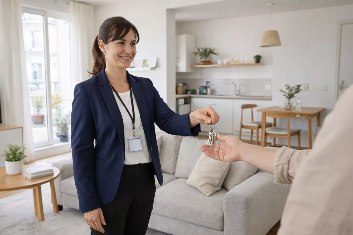 Conciergerie Airbnb – Remise des clés