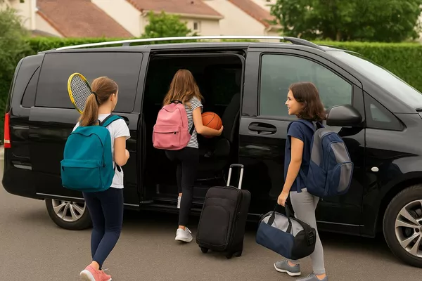 Transport sécurisé vers activités extra-scolaires en VTC