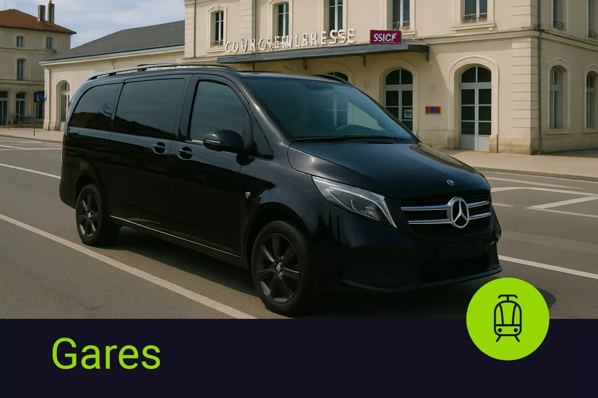 Navettes Gares autour de Bourg-en-Bresse