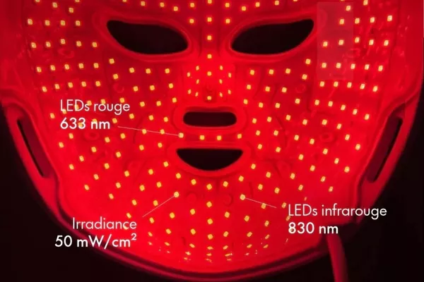 Masque Led abonnement mensuel de 30 mn / semaine