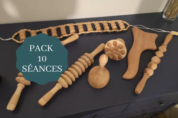 Pack massage 10 séances Madérothérapie – Cure Bien-Être Complète