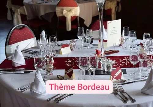 Thème Bordeau : un mariage occidental plein de caractère