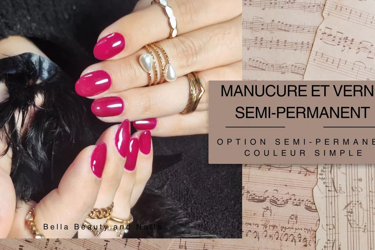 Option semi permanent couleur simple