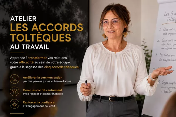 Les accords toltèques au travail - Je réserve un appel découverte !
