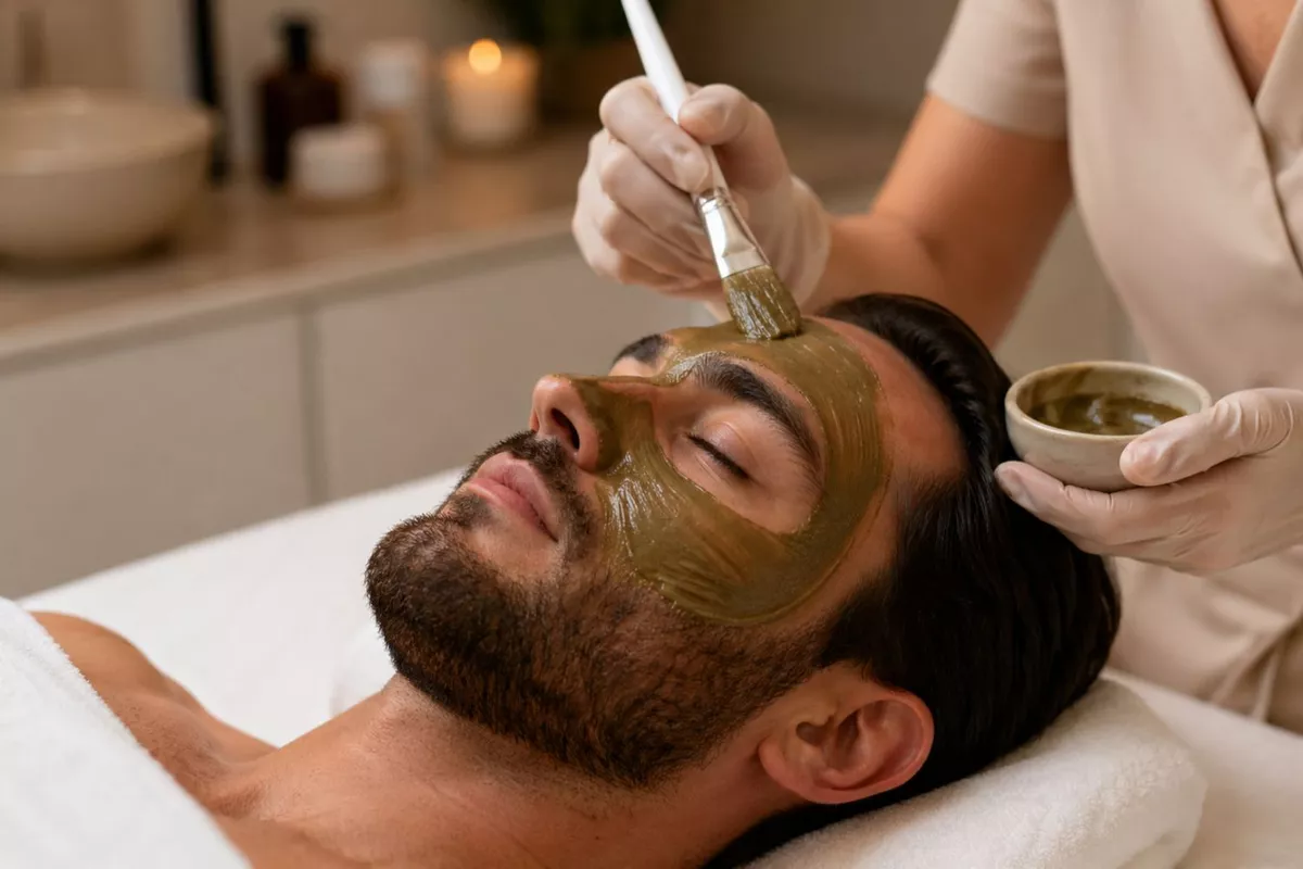 PEELING AUX ALGUES VISAGE pour homme