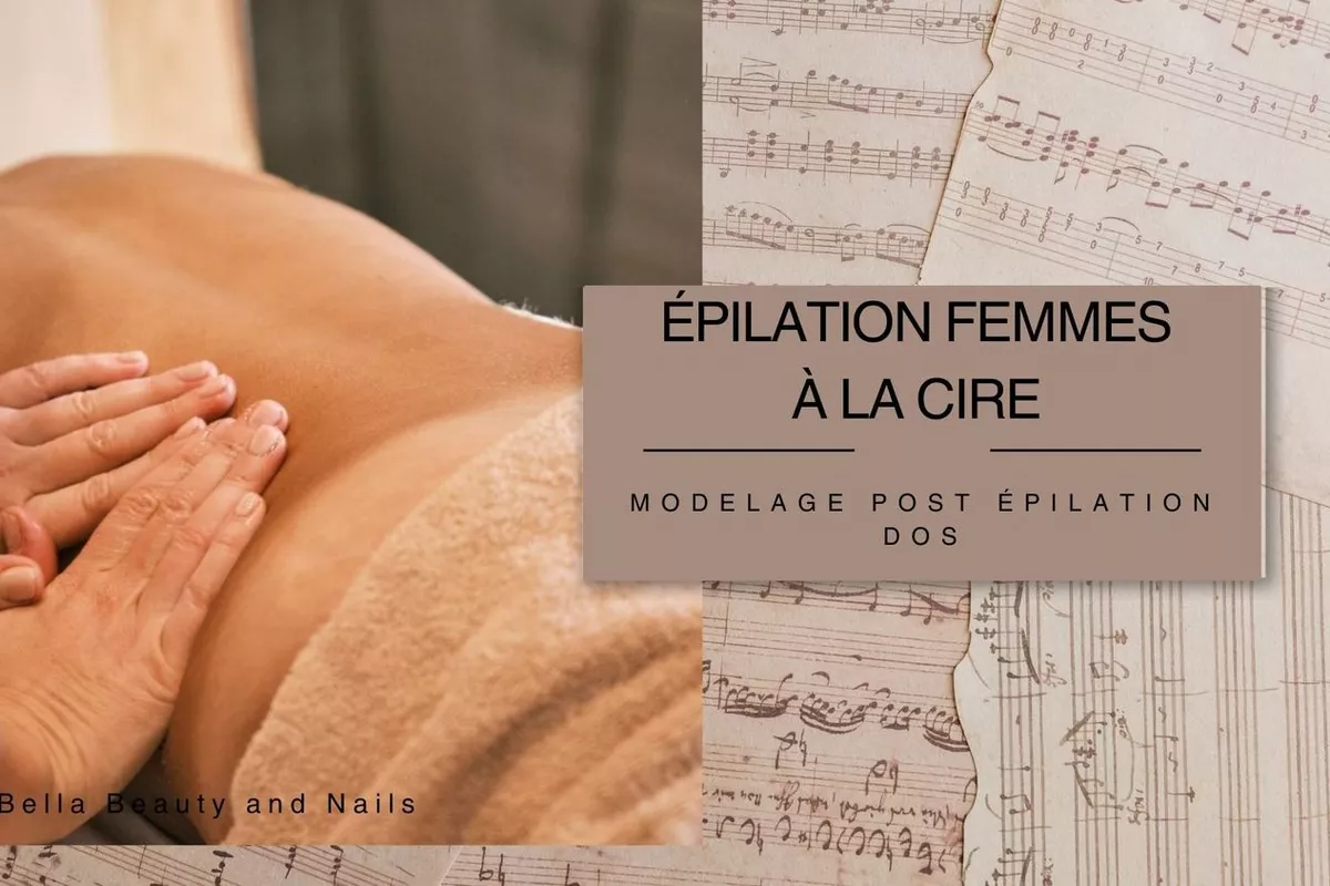 Modelage post épilation du dos