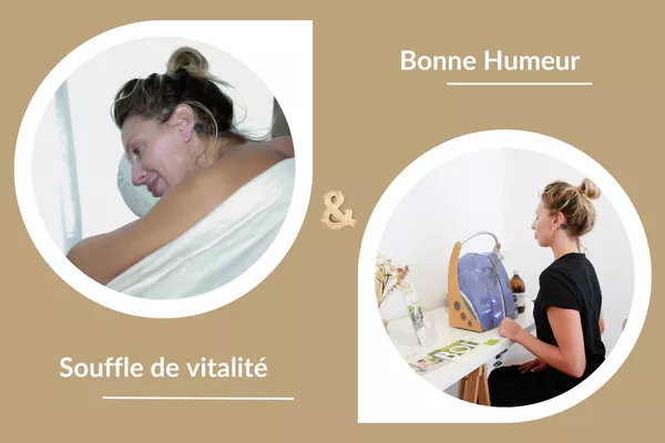 😊 Bonne Humeur : Massage réconfortant & Bol d’Air ressourçant Jacquier®
