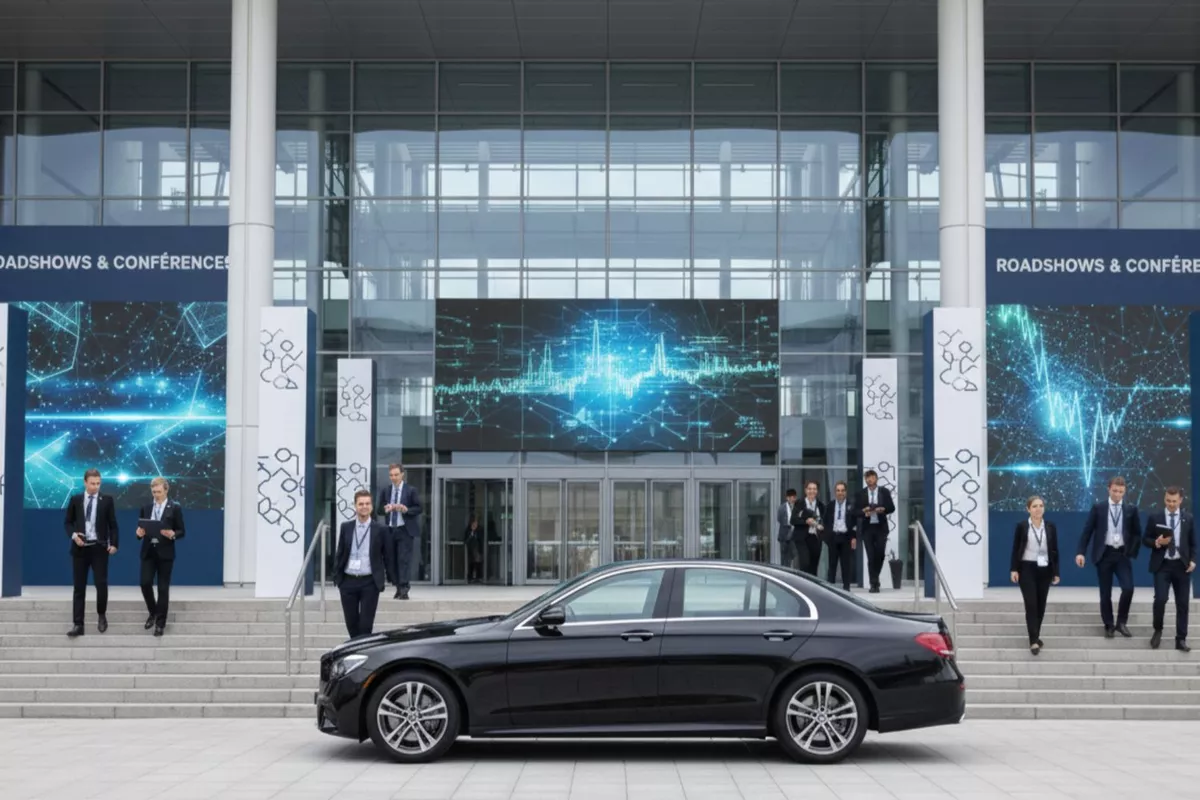 Transport Privé Corporate pour Roadshows & Conférences