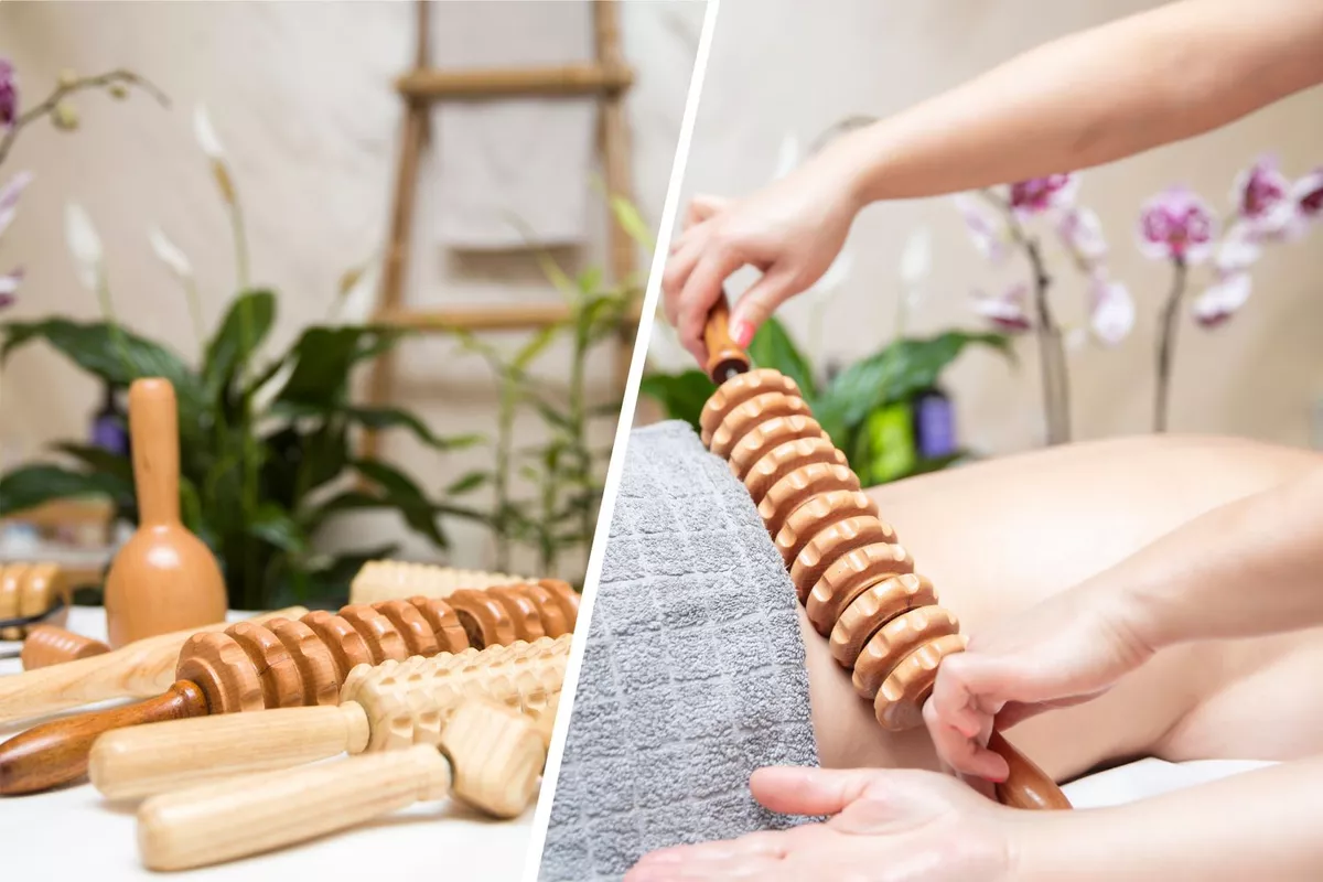 Madérothérapie par zone (Jambes & Fessier, Vente & Taille, Dos & Bras) - Anti-Cellulite & Raffermissement
