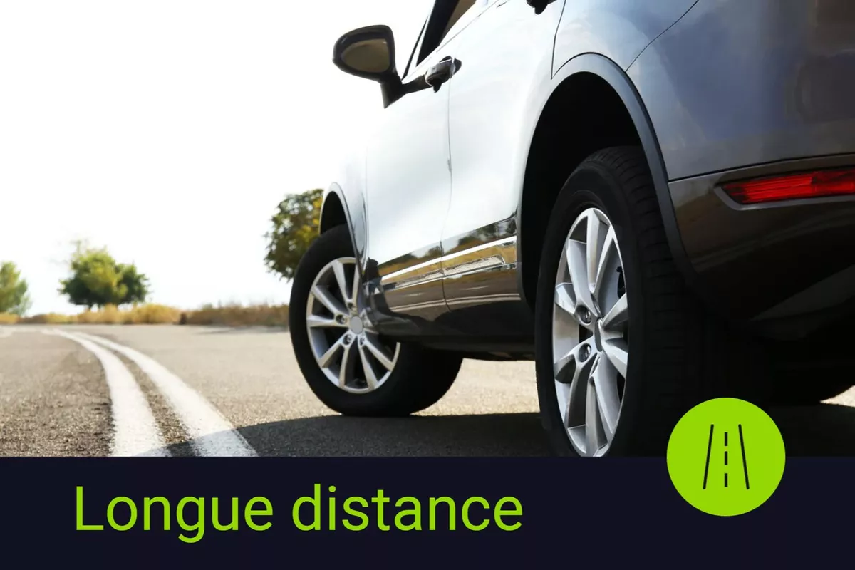 Trajets longue distance – Disponibilité 24h/24 et 7j/7