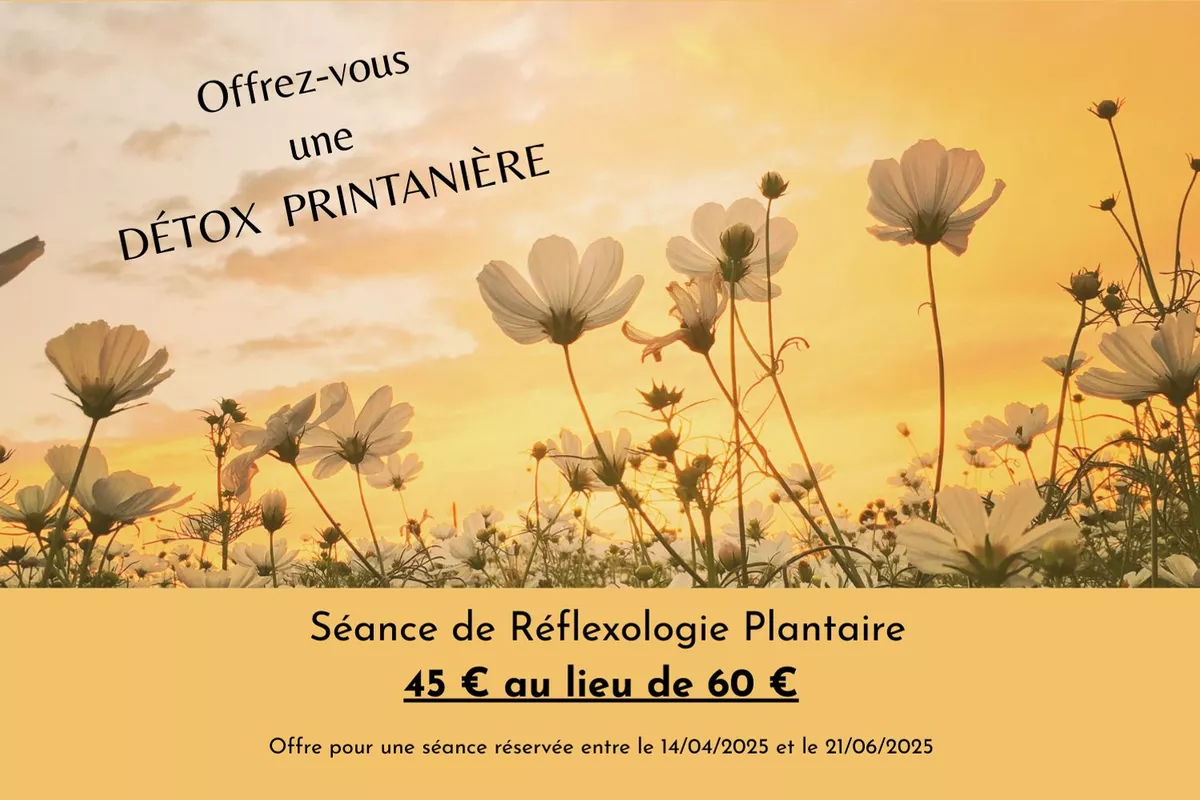 DÉTOX PRINTANIÈRE - Offre Printemps Séance Personnalisée - (Bilan + protocole)