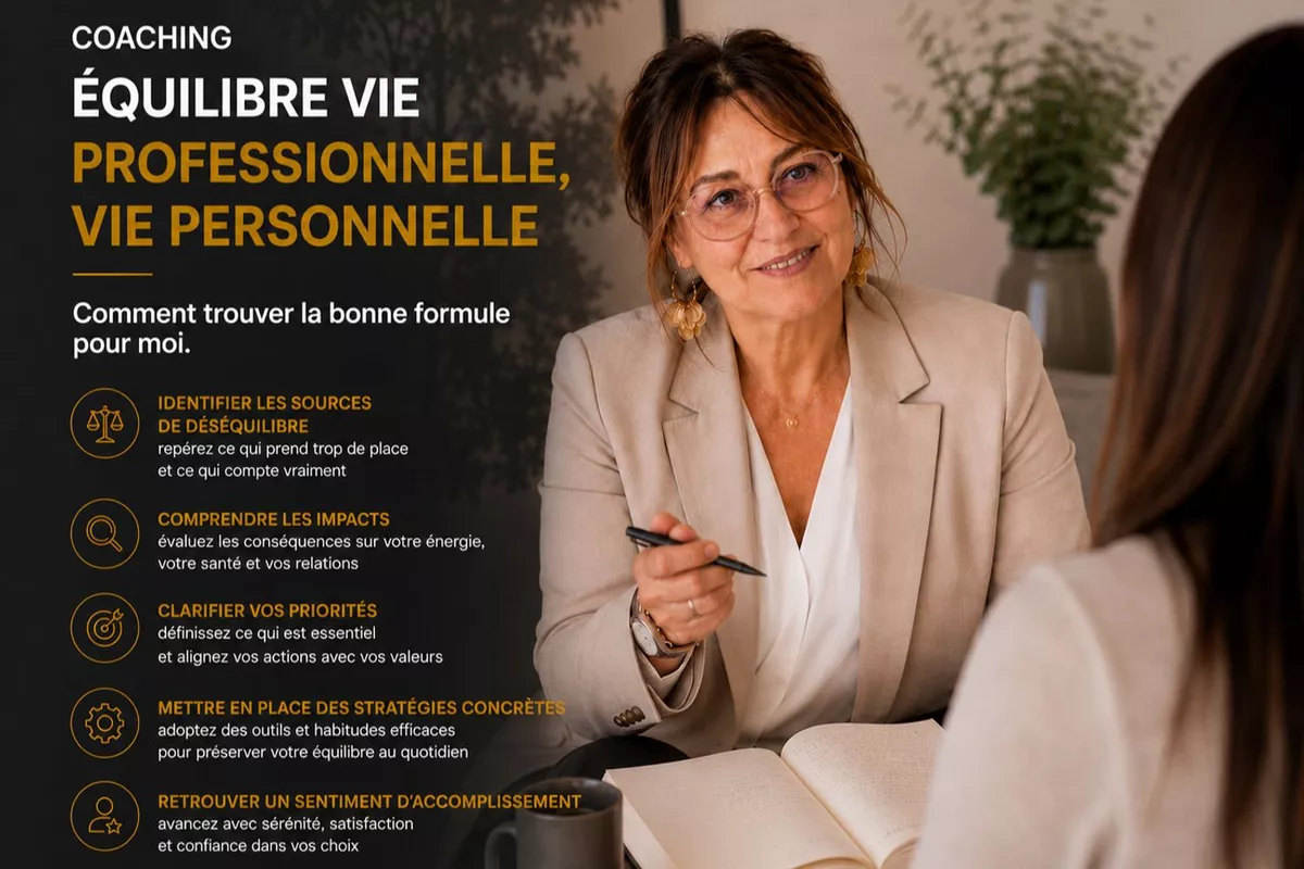Coaching "Équilibre Vie Professionnelle/Vie Personnelle" . Comment trouver la bonne formule pour moi ?
