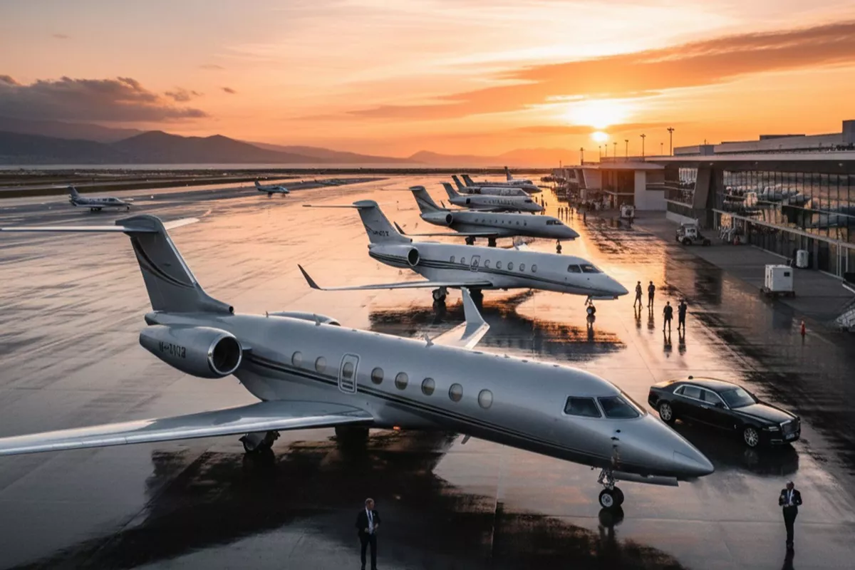 Jets Privés — Vols & Locations