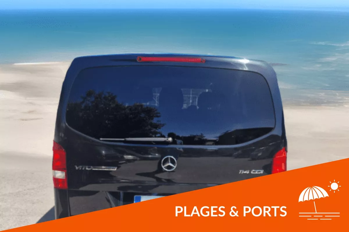 Navette VTC vers les ports et plages