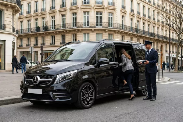 Van 7 places avec chauffeur privé