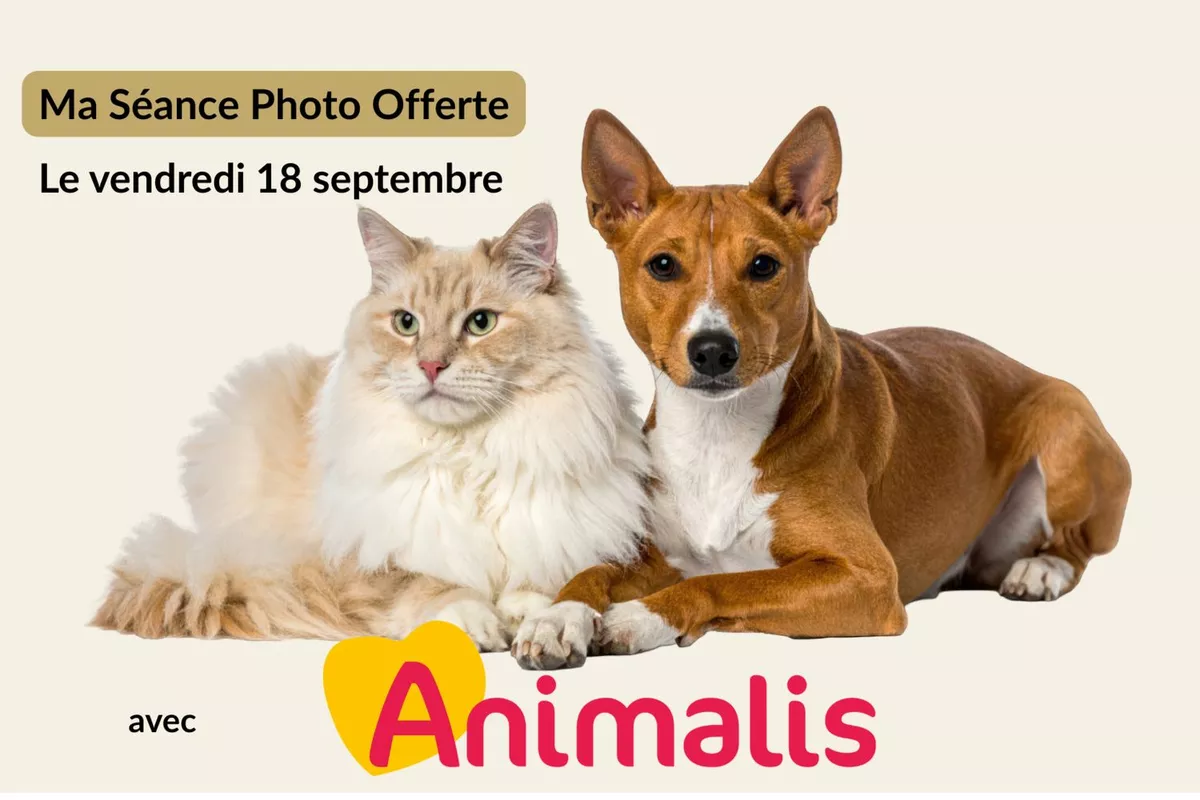 Séance photo offerte avec votre animal de compagnie - sans obligation d'achat