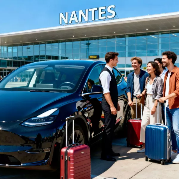 Transfert Aéroport Nantes-Saint-Nazaire avec Nantes Chauffeur Privé