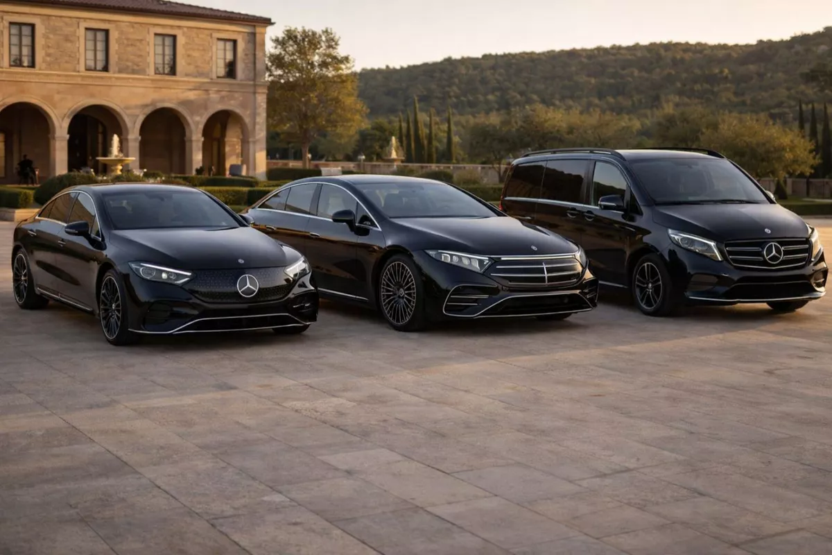 Service multi-véhicules Mercedes électrique EQE, EQS, EQV