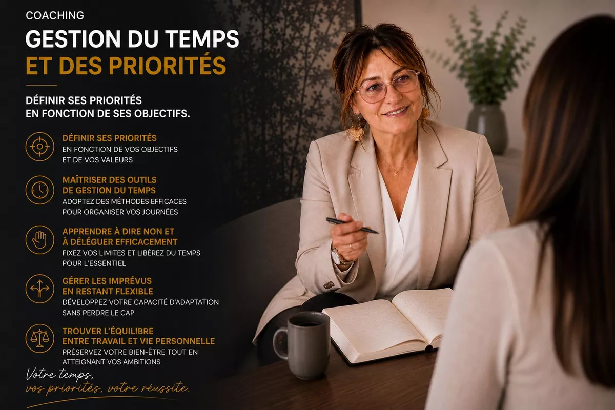 Coaching "Gestion du temps et des priorités" . Des techniques pour se simplifier la vie au quotidien !