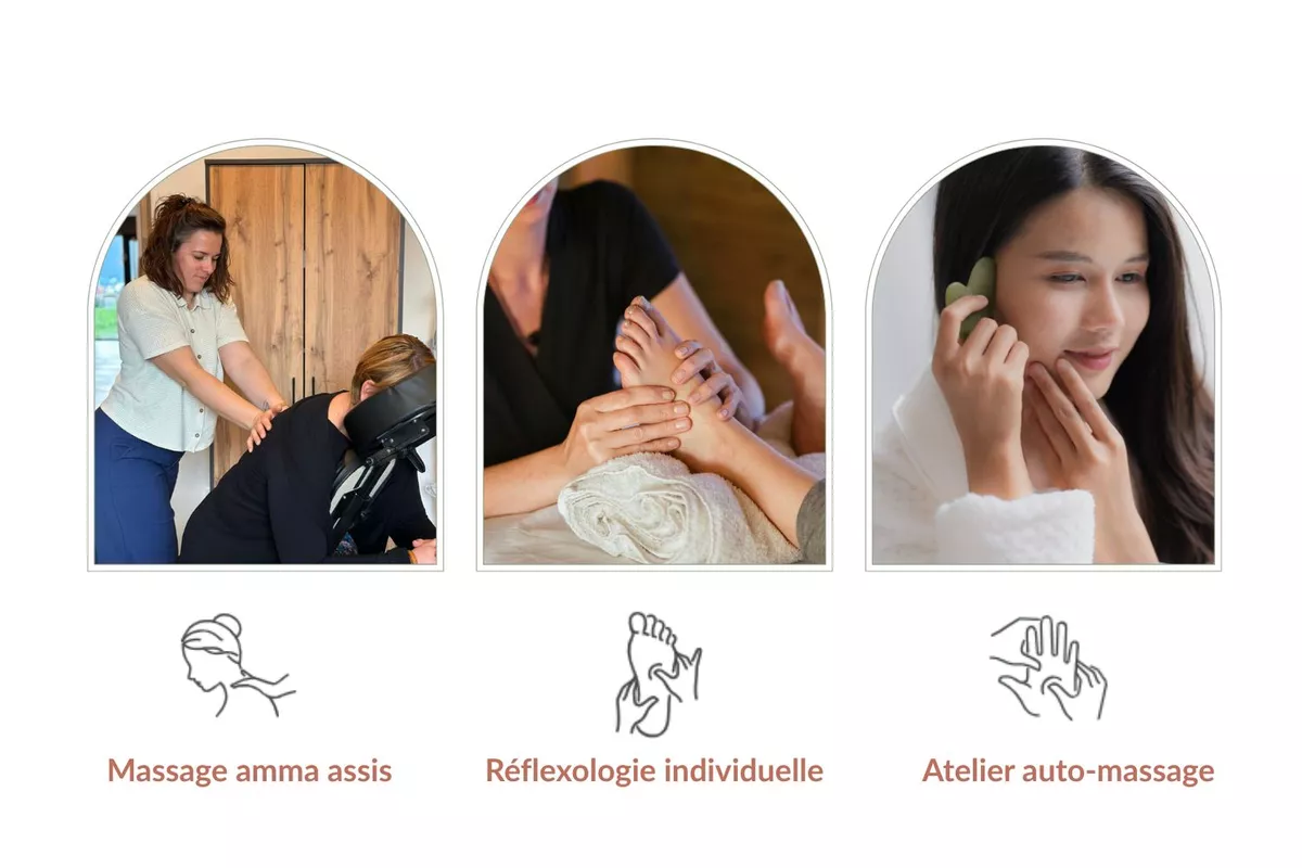 Massages et bien-être en entreprise pour réduire le stress au travail