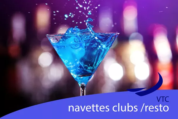 Votre chauffeur en sortie de clubs, restaurants, événements privés