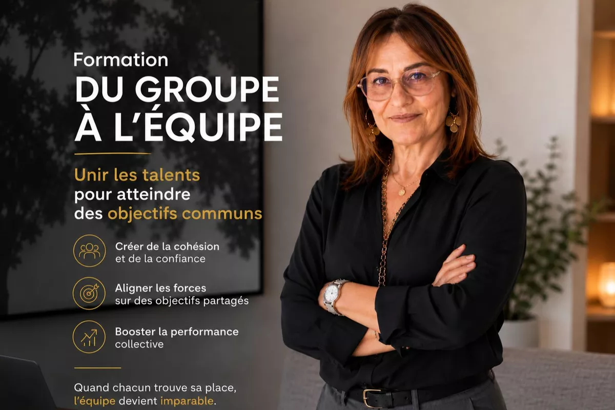 Formation Du groupe à l'équipe : Unir les talents pour atteindre des objectifs communs .