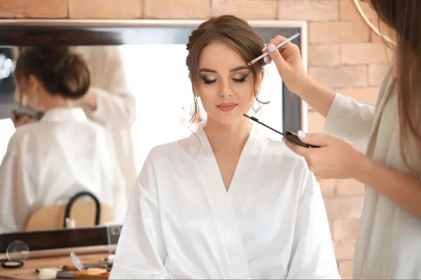 Maquillage mariée (avec un essai)