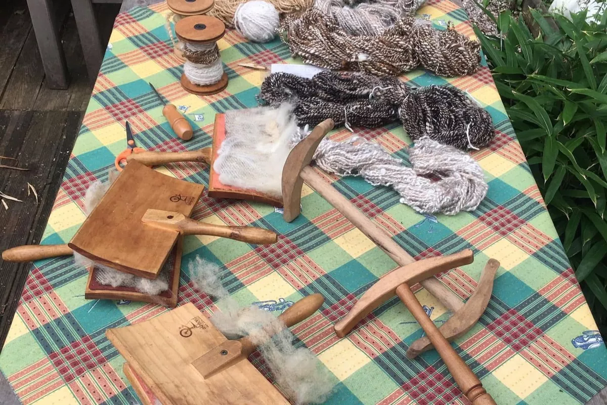 Atelier Initiation au filage de laine au rouet 1 jour